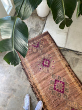 Load image into Gallery viewer, Poppy | 2.5x10.8 | Lovely Herki Runner | - The Curated Loom