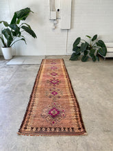 Load image into Gallery viewer, Poppy | 2.5x10.8 | Lovely Herki Runner | - The Curated Loom