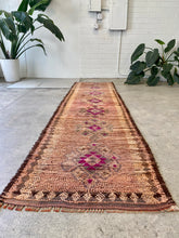 Load image into Gallery viewer, Poppy | 2.5x10.8 | Lovely Herki Runner | - The Curated Loom