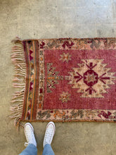 Load image into Gallery viewer, Shay | 3.1x10.9 | Vibrant Charming Herki Runner | - The Curated Loom