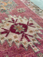 Load image into Gallery viewer, Shay | 3.1x10.9 | Vibrant Charming Herki Runner | - The Curated Loom