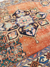 Load image into Gallery viewer, Blythe | 3.3x 8.7 | GORGEOUS Antique Lilhan | - The Curated Loom