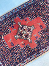 Load image into Gallery viewer, Blu | 1.9x2.7 | Small Serapi Heriz - The Curated Loom