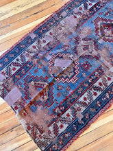 Load image into Gallery viewer, Ronan | 3.6x6.7 | Distressed Primitive Antique Caucasian Kuba |