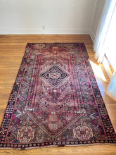 Load image into Gallery viewer, Willa | 5.3 x 8.4 | Rare detailed + intricate vintage qashqai