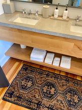 Load image into Gallery viewer, Noah | 2.6x4.5 | Deep Blue & Neutral Antique Yalameh