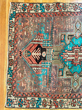 Load image into Gallery viewer, Taos | 3.3x10 | Bold Tribal Heriz Runner