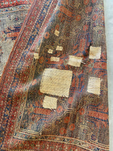 Load image into Gallery viewer, Scarlette | 4.3x5.0 | Truly Stunning Worn Antique Persian Afshar