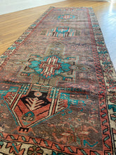 Load image into Gallery viewer, Taos | 3.3x10 | Bold Tribal Heriz Runner
