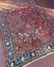 Load image into Gallery viewer, Marlow | 7.1x9.3 | plush and gorgeous timeless heriz