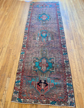 Load image into Gallery viewer, Taos | 3.3x10 | Bold Tribal Heriz Runner