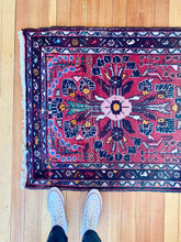 Load image into Gallery viewer, Wells l 3.1x10.1 l Rare collectors Eagle kazak runner