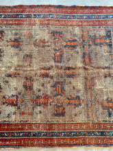 Load image into Gallery viewer, Scarlette | 4.3x5.0 | Truly Stunning Worn Antique Persian Afshar