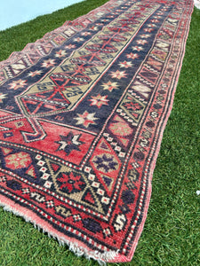 Touri | 2.6x7.9 | Flat Weave Kurdish Runner