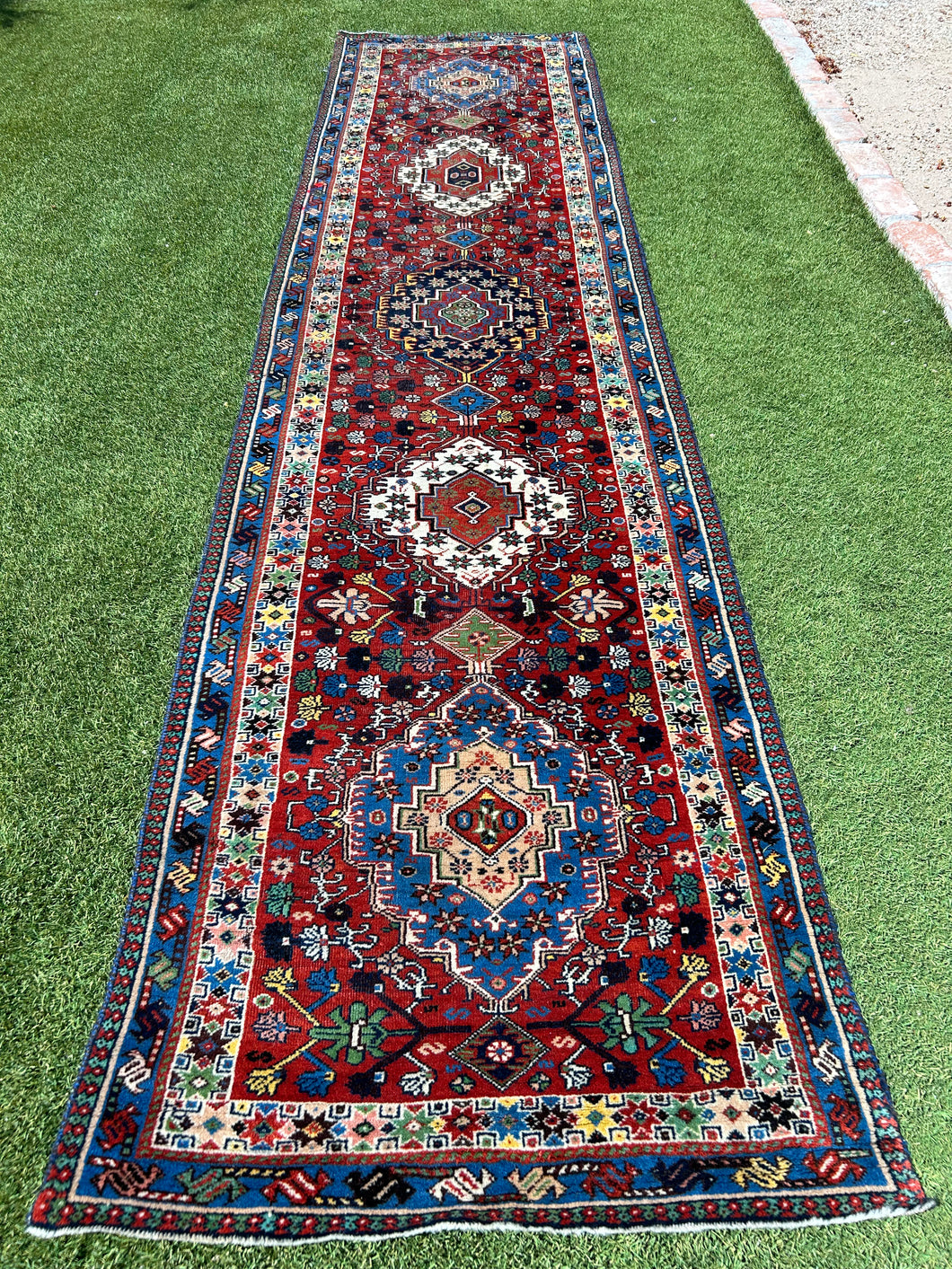 Santiago | 2.10x11.7 | Bold & Colorful Luristan Runner