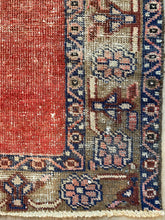 Load image into Gallery viewer, Zoe | 3.8x 7.0 | Gorgeous Patina Caucasian Serapi - The Curated Loom
