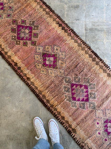 Poppy | 2.5x10.8 | Lovely Herki Runner | - The Curated Loom