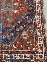 Load image into Gallery viewer, Napa | 7.2x10.0 | Awesome floral + tribal antique rug
