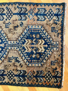 Noah | 2.6x4.5 | Deep Blue & Neutral Antique Yalameh