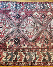 Load image into Gallery viewer, Mils | 5.1x9.9 | Qashqai floral boteh rug
