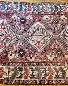 Mils | 5.1x9.9 | Qashqai floral boteh rug