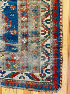 Oslo | 4.4x6.7 | Charming Primitive 1860 Caucasian Kazak |