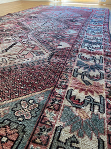 Mils | 5.1x9.9 | Qashqai floral boteh rug