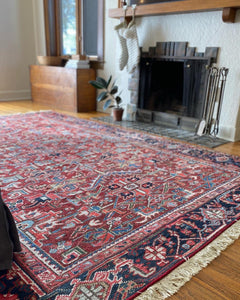 Kennesaw | 8x10.7 l Timeless Heriz area rug